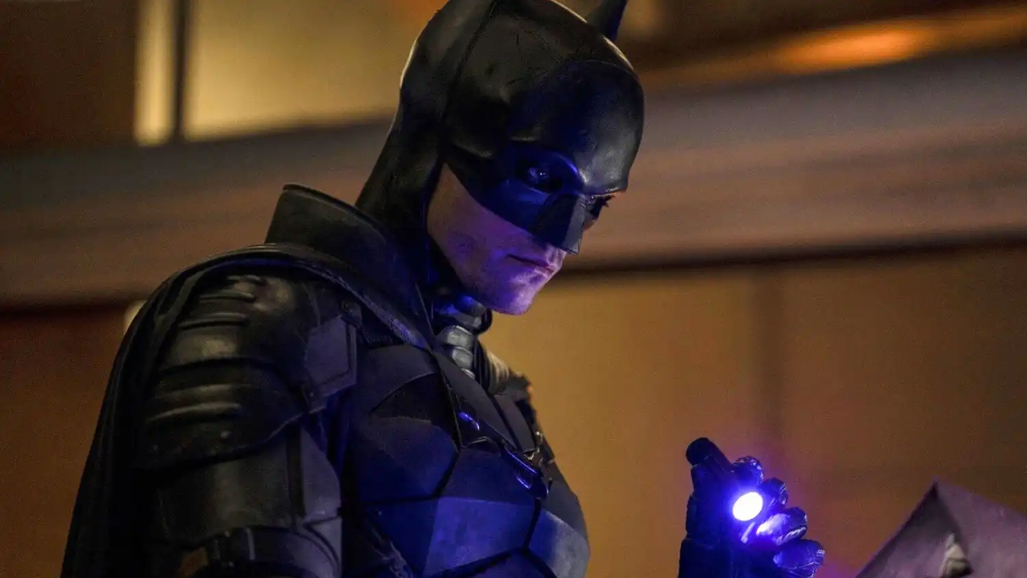 Robert Pattison as Batman in The Batman