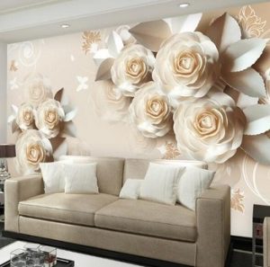 اشكال ورق الحائط ثلاثي الابعاد