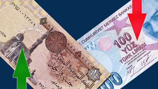 سعر الليرة التركية مقابل الجنيه المصري في تعاملات 2025 الليرة التركية أمام