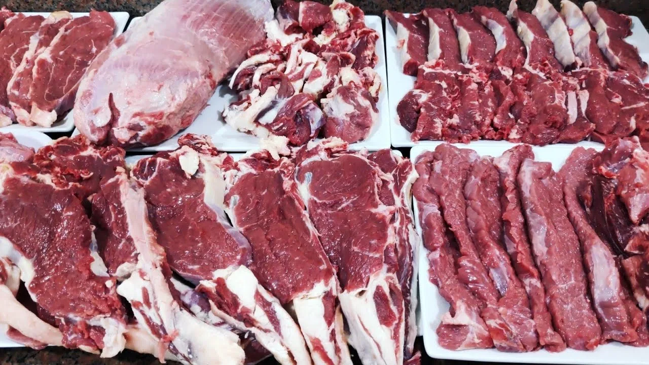 هذه كلها ذبائح اللحوم اليوم.. انخفاض في أسعار لحوم الجزار المحلية والمجمدة "سعر الضأن ولحم العجل والإبل" هذه كلها ذبائح اللحوم اليوم.. انخفاض في أسعار لحوم الجزار المحلية والمجمدة "سعر الضأن ولحم العجل والإبل"